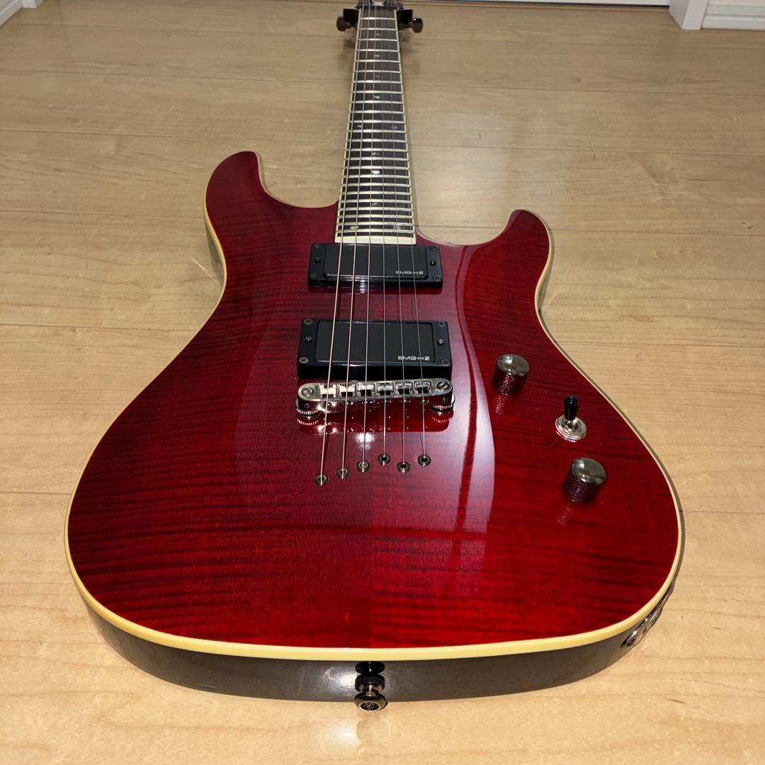 美品 Cort KX1X 24F EMG-HZ 搭載 スルーネック？エレキギター