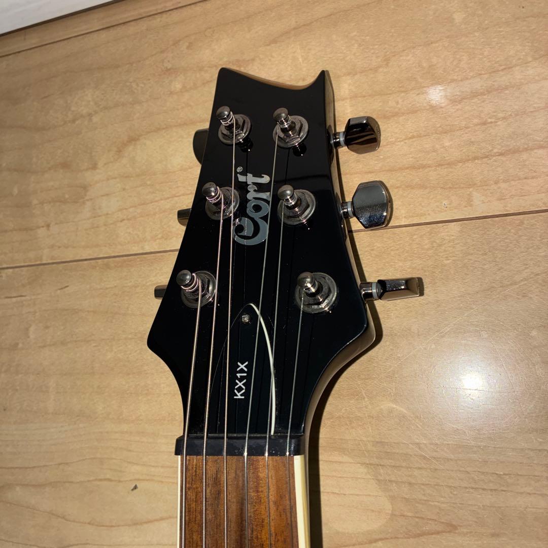 美品 Cort KX1X 24F EMG-HZ 搭載 スルーネック？エレキギター