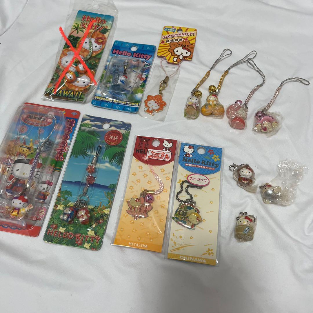 激レア　ハローキティ　ご当地キティ ストラップ　根付　まとめ売り