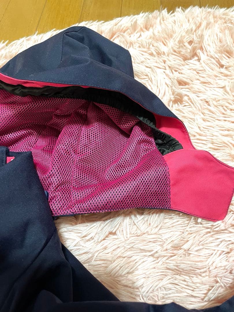 【phenix スキーウェアセット】140 サイズ調整可能　フード取り外せます