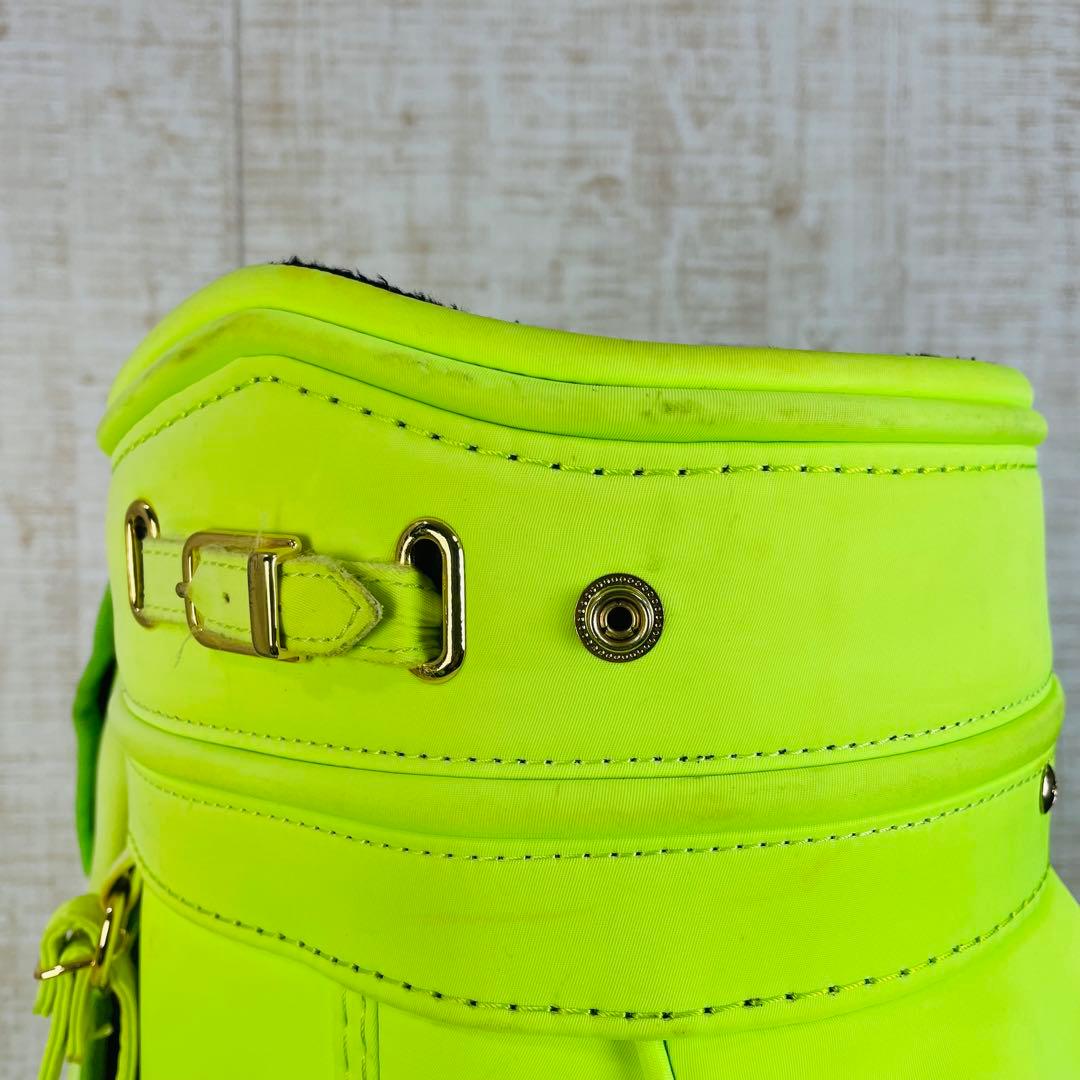 MUTA MARINE GOLF ムータマリン ゴルフ　キャディバッグ　イエロー