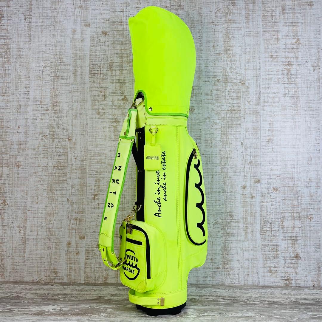 MUTA MARINE GOLF ムータマリン ゴルフ　キャディバッグ　イエロー