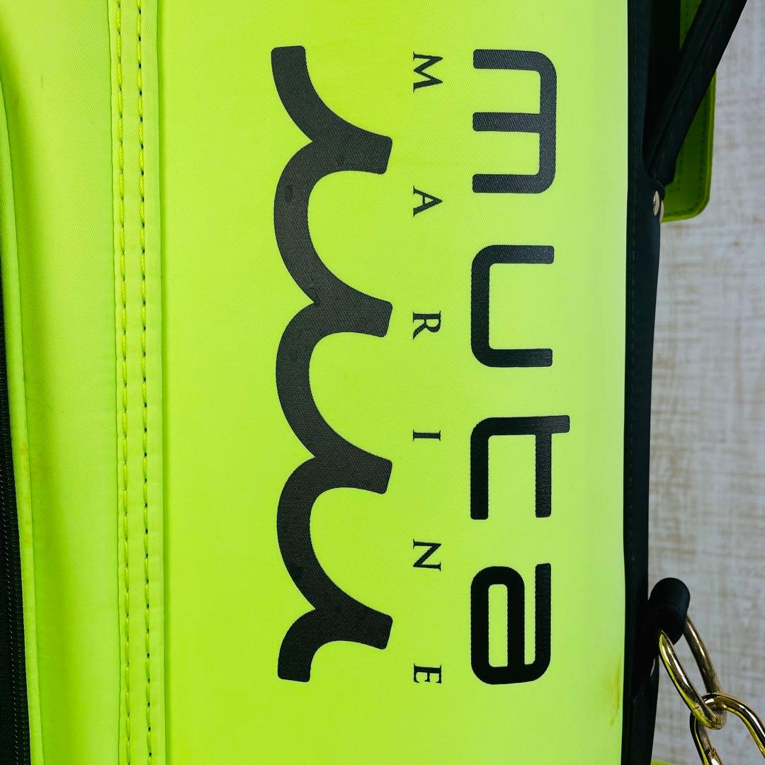 MUTA MARINE GOLF ムータマリン ゴルフ　キャディバッグ　イエロー
