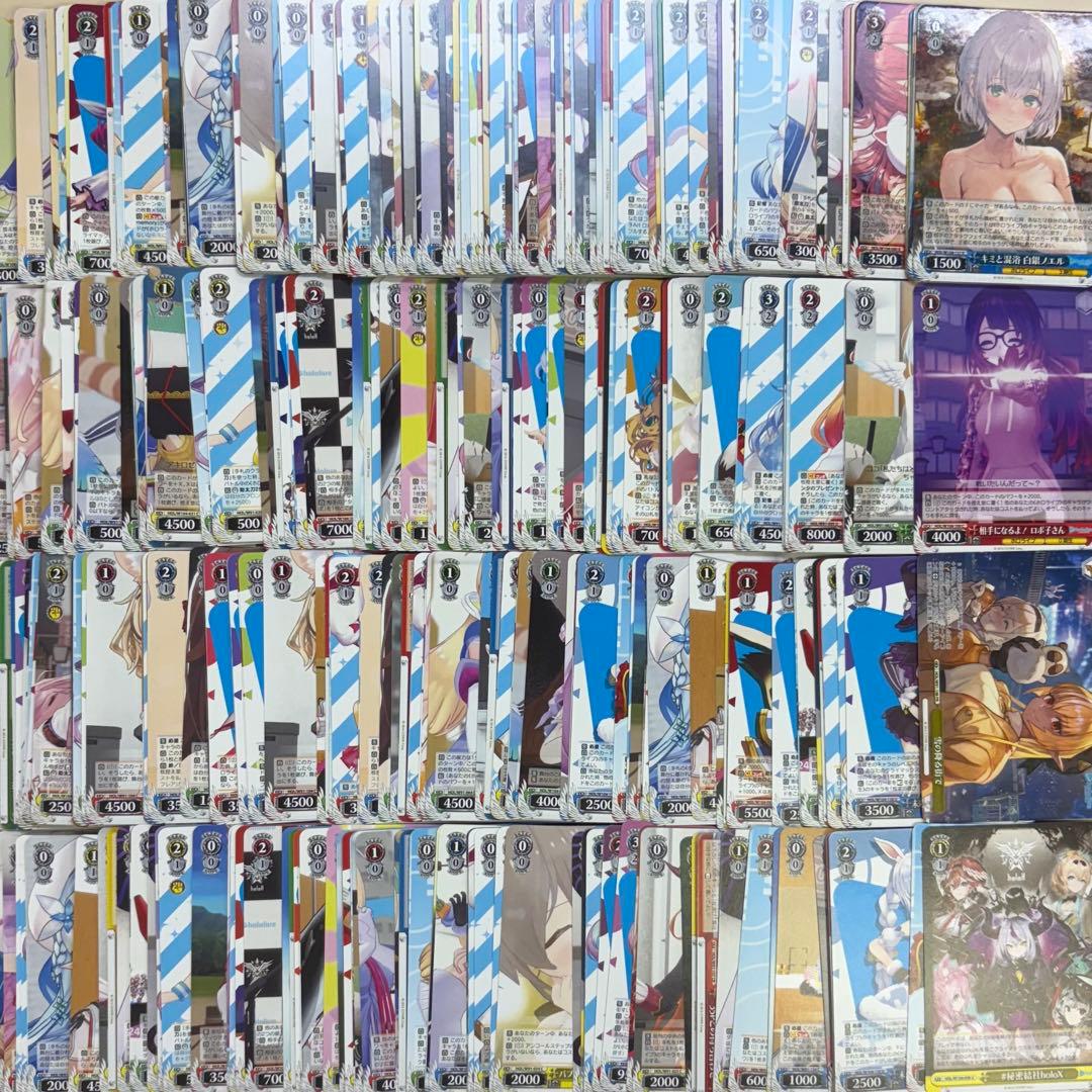 ヴァイスシュヴァルツ ホロライブのみ 大量まとめ売り 1箱 約11,000枚