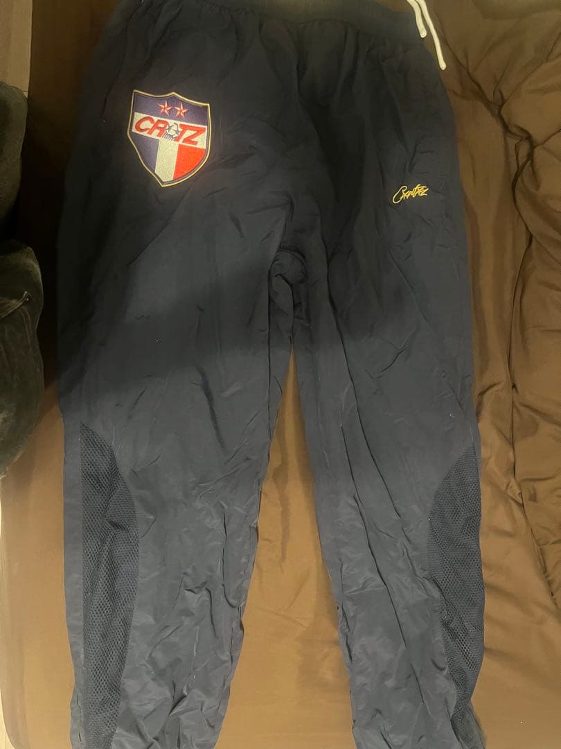 corteiz Franceブラック トラックスーツ