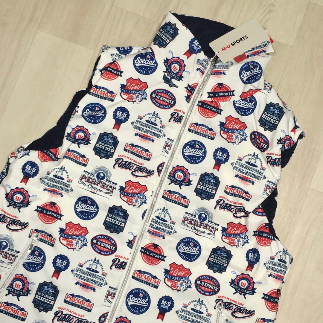 未使用　MU SPORT 中綿ベスト　４８　ミエコウエサコ　m.u sport