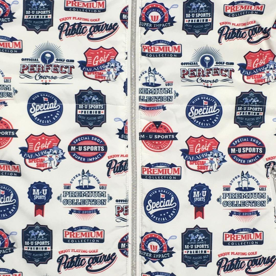 未使用　MU SPORT 中綿ベスト　４８　ミエコウエサコ　m.u sport