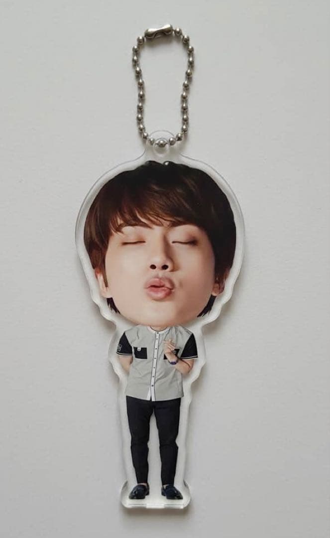 BTS Jin ソクジン ジン 2等身キーホルダー 6cm