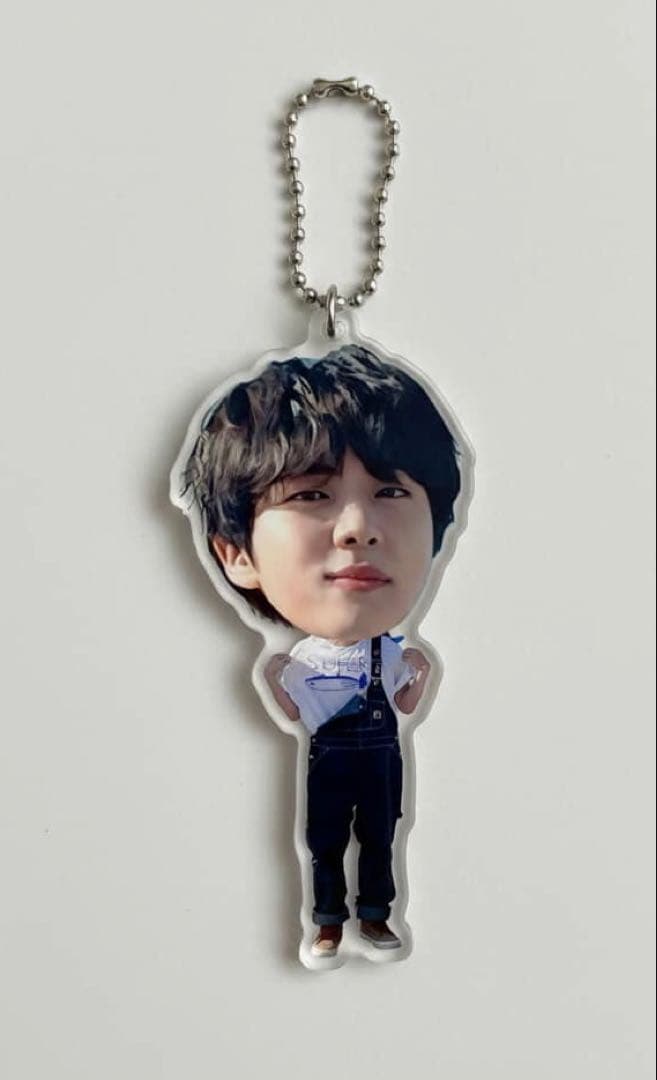 BTS Jin ソクジン ジン 2等身キーホルダー 6cm