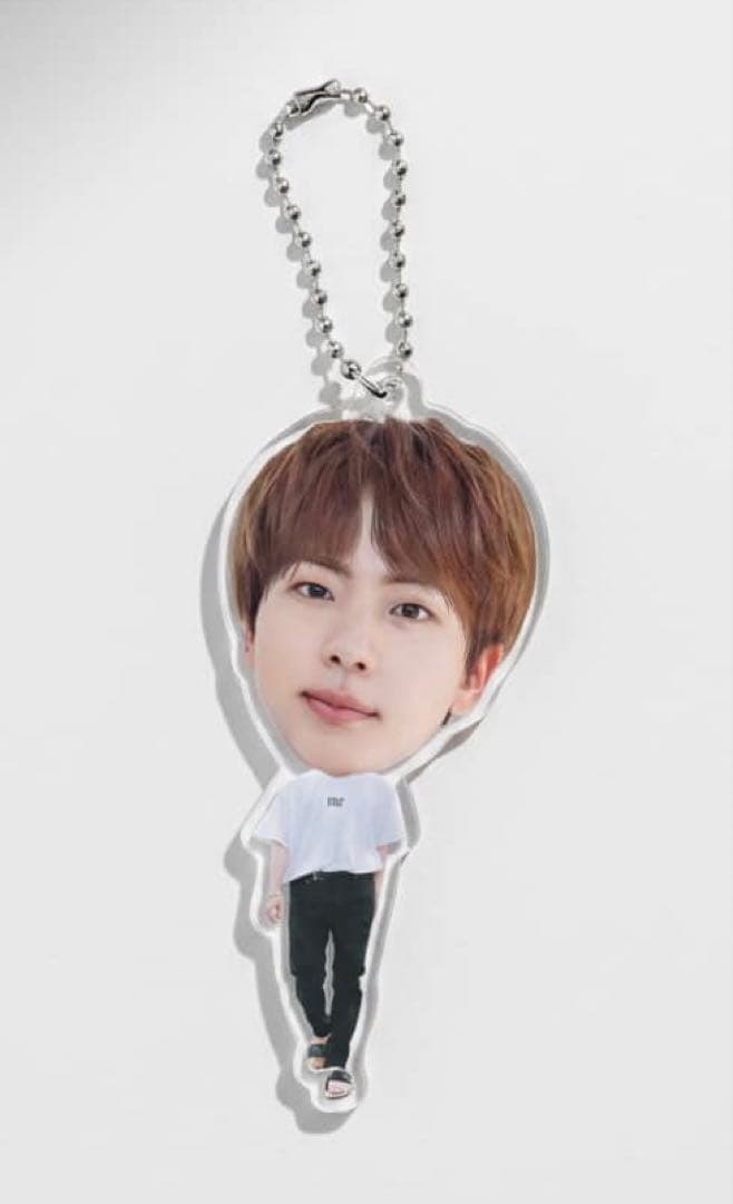 BTS Jin ソクジン ジン 2等身キーホルダー 6cm