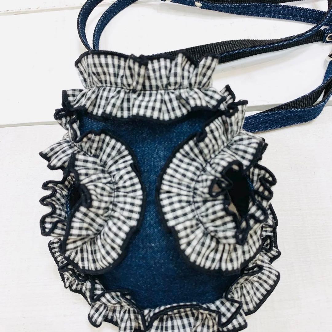 新品 CandyBuppie ギンガムチェックフリルハーネス