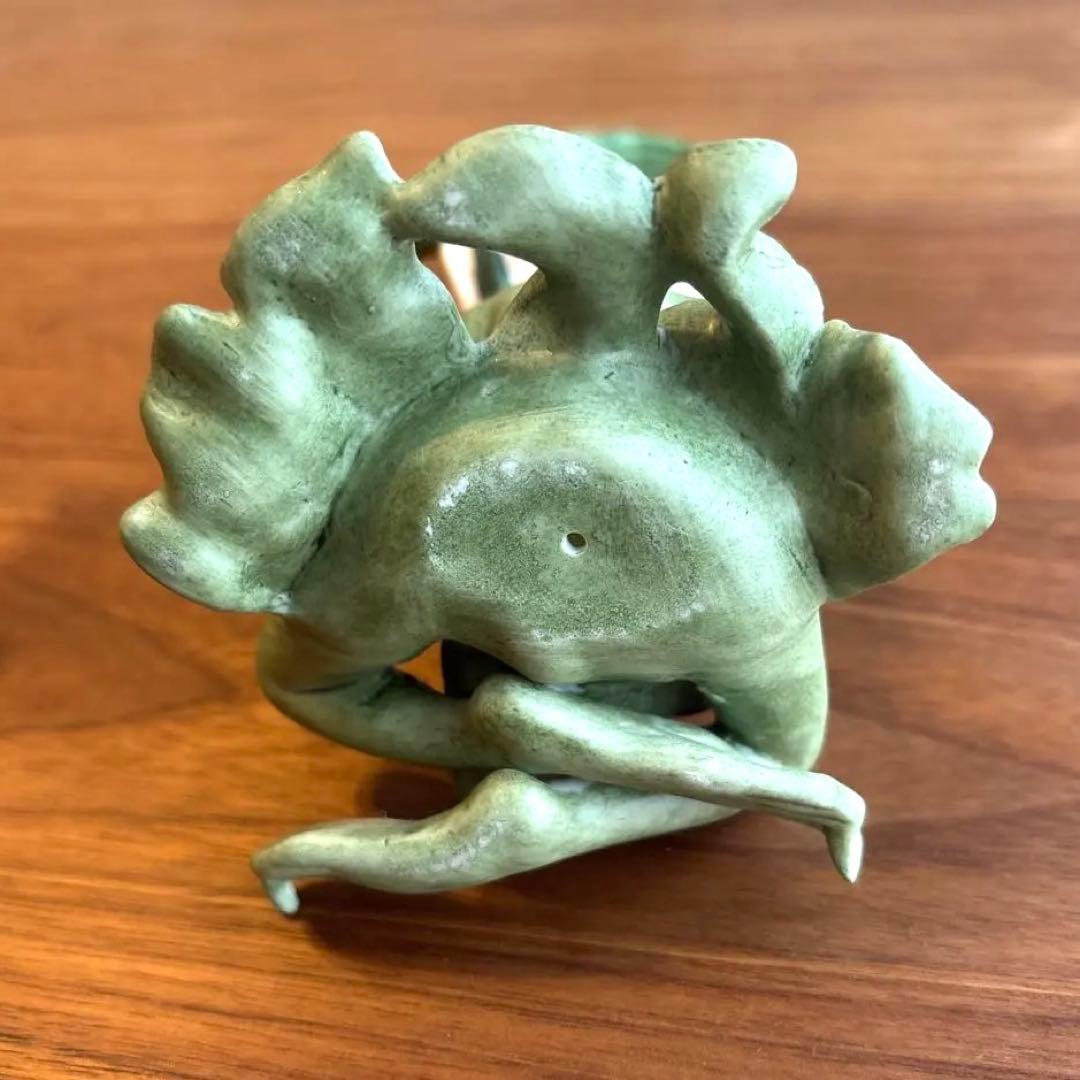 【最終値下げ】【希少】　与勇輝　妖精　陶器　人形　ニングル　チュチュ