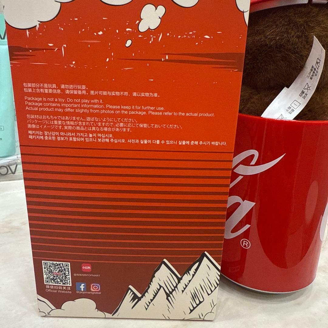 正規品 POP MART ラブブ LABUBU コカ・コーラ シークレット