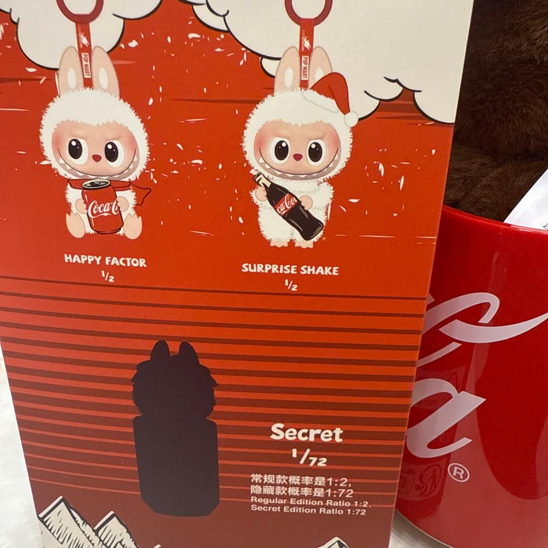 正規品 POP MART ラブブ LABUBU コカ・コーラ シークレット