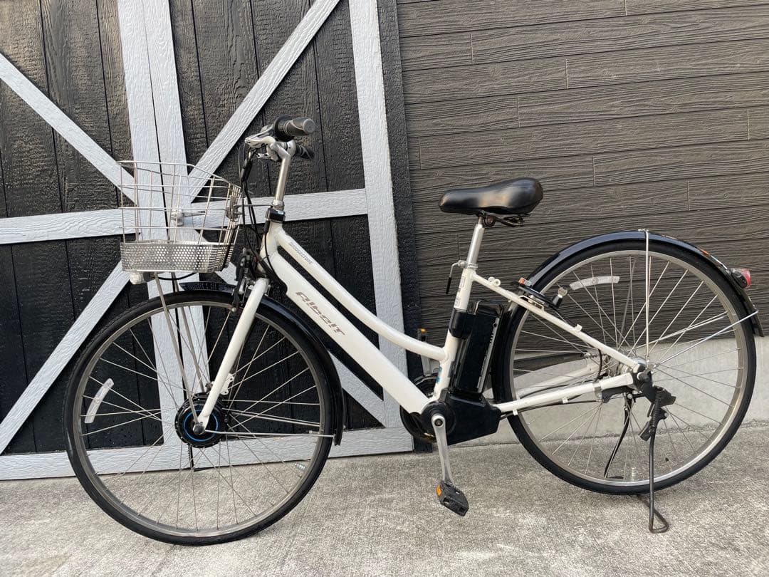 black_ENJEL　電動アシスト ホワイト ブリヂストンAL7B40