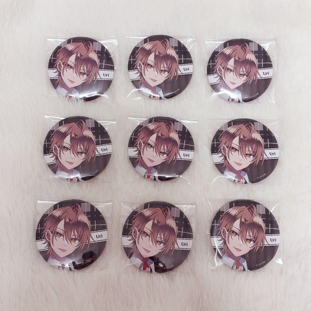 カラフルピーチ　うりさん　缶バッチ