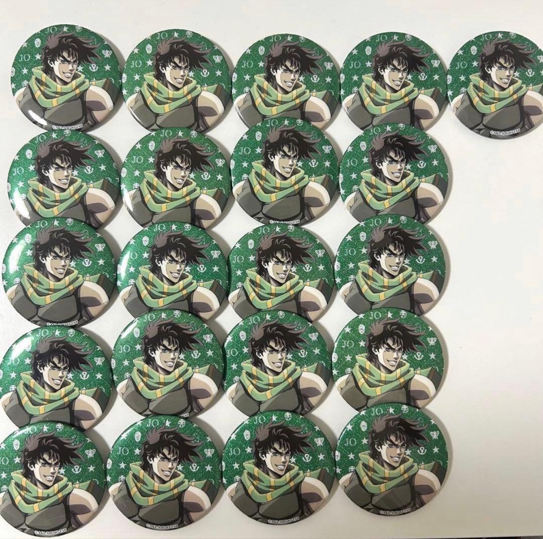JOJOWORLD 3ジョジョワールド3 グリッター缶バッチジョセフジョースター