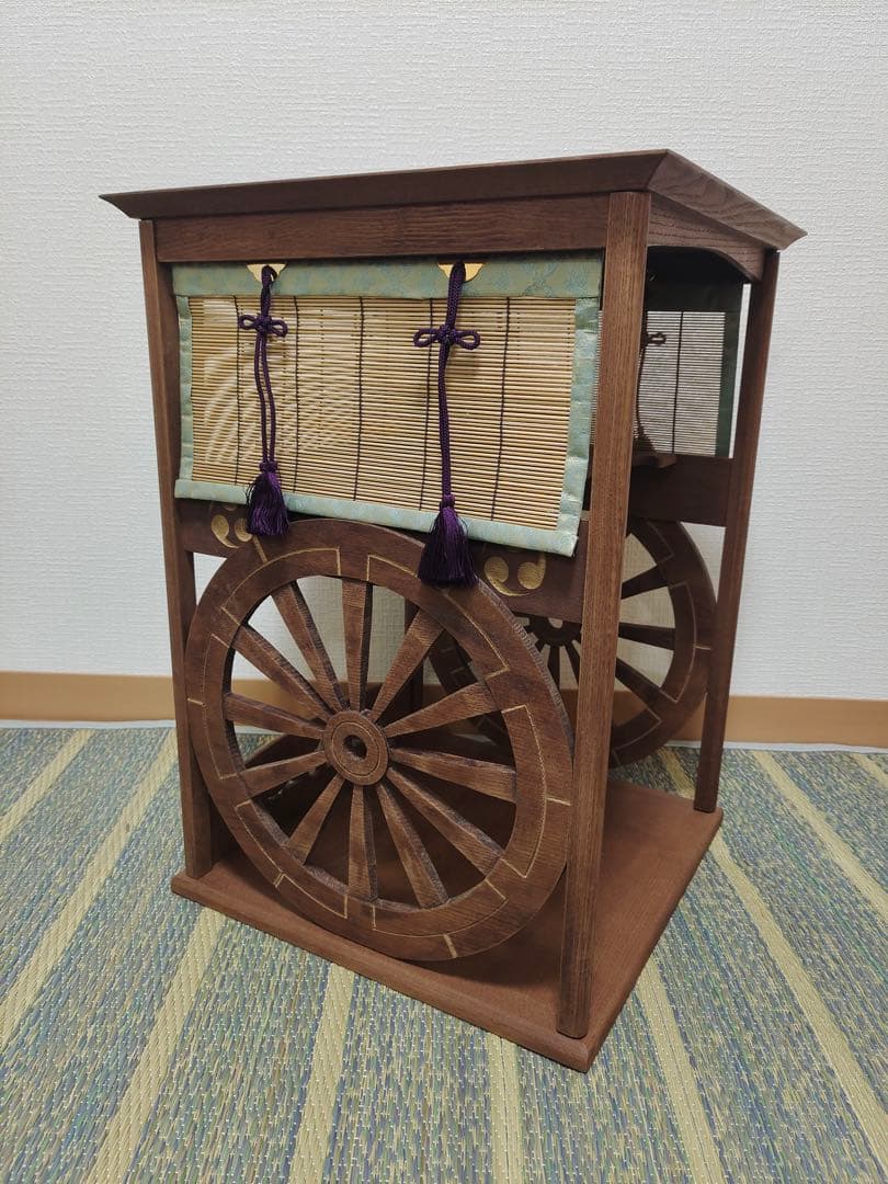 淡々斎好写 小川一徳作 御幸棚 煎茶道具 茶棚 茶事 棚物 紙箱 未使用品