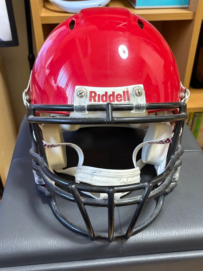 Riddell アメリカンフットボールヘルメット 赤【最終値下げ！】