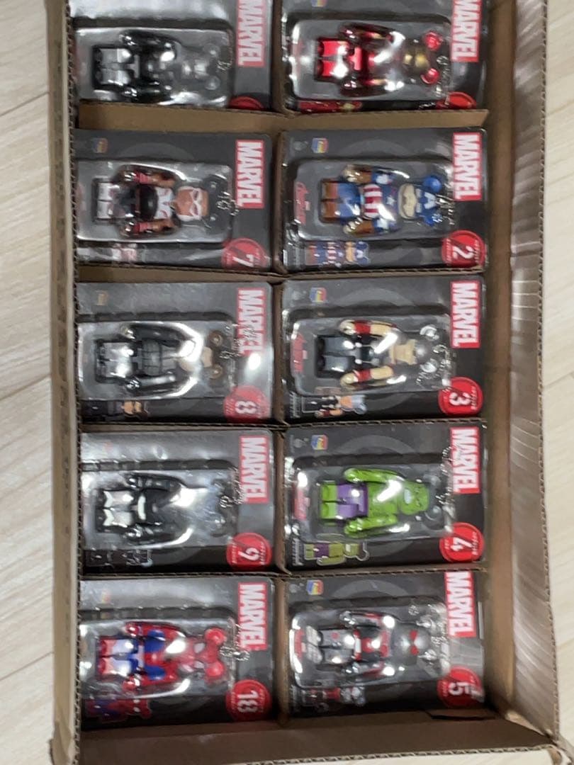BE@RBRICK MARVEL 10種セット　マーベル　新品　アヴェンジャーズ