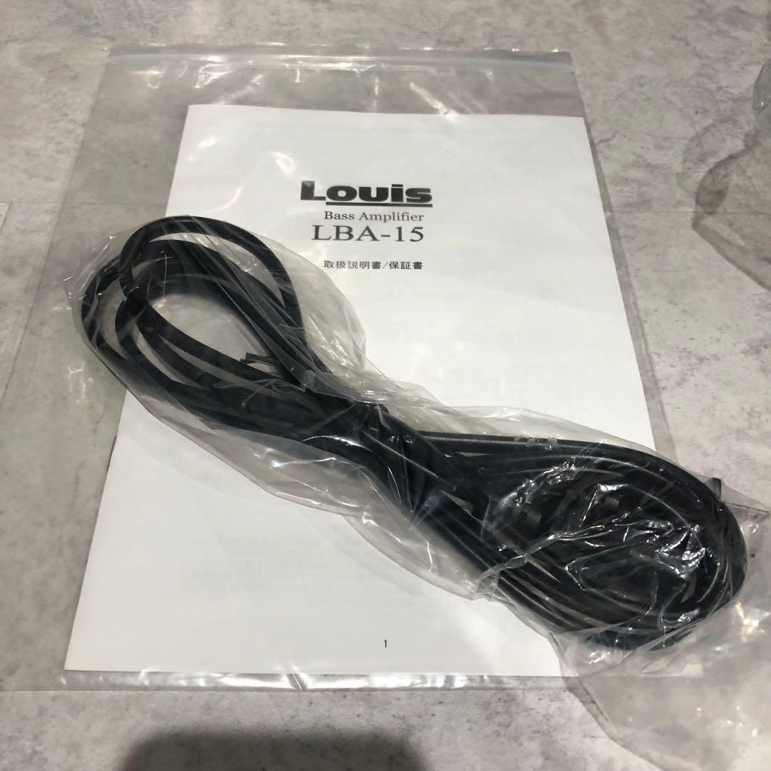 開封未使用品　Louis LBA-15 ベース用アンプ