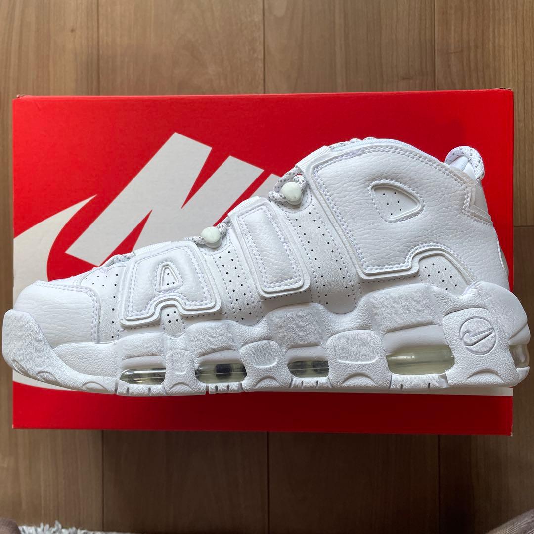 Nike Air More Uptempo Triple White 96 新品