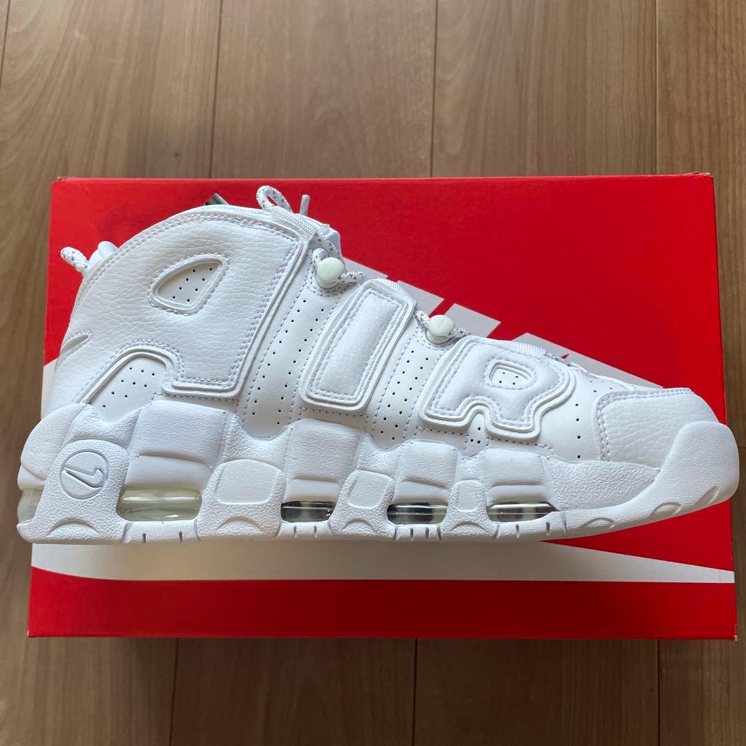 Nike Air More Uptempo Triple White 96 新品
