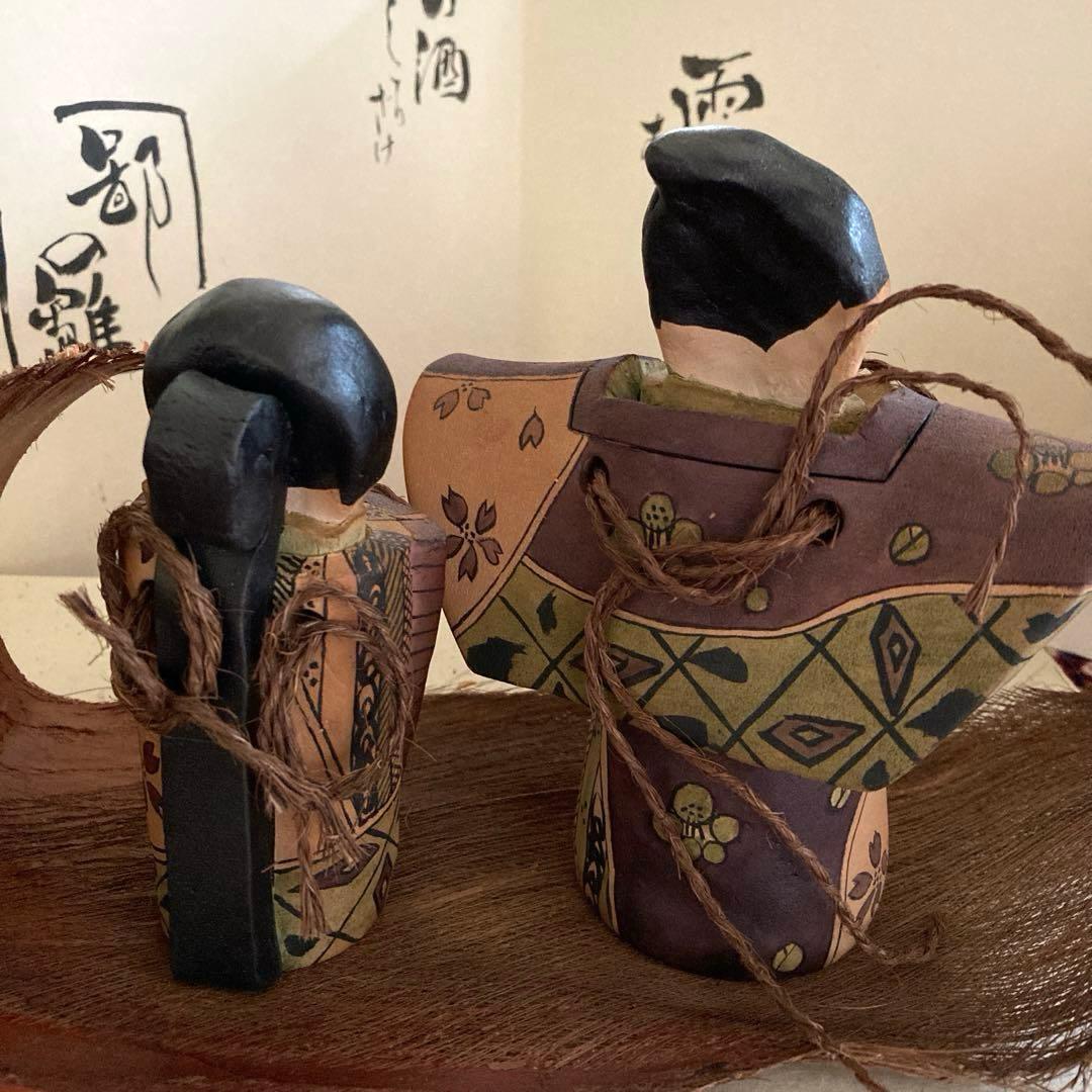 未使用　ビンテージ　作家もの　賀多ぞう　 雛人形　シーズン