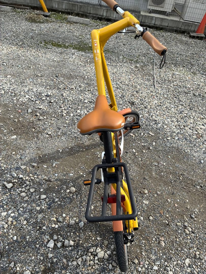 送料込　ストライダ　自転車　イエロー　美品　strida5