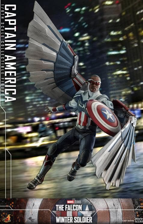 ホットトイズ　キャプテンアメリカ　ファルコン＆ウィンター・ソルジャー