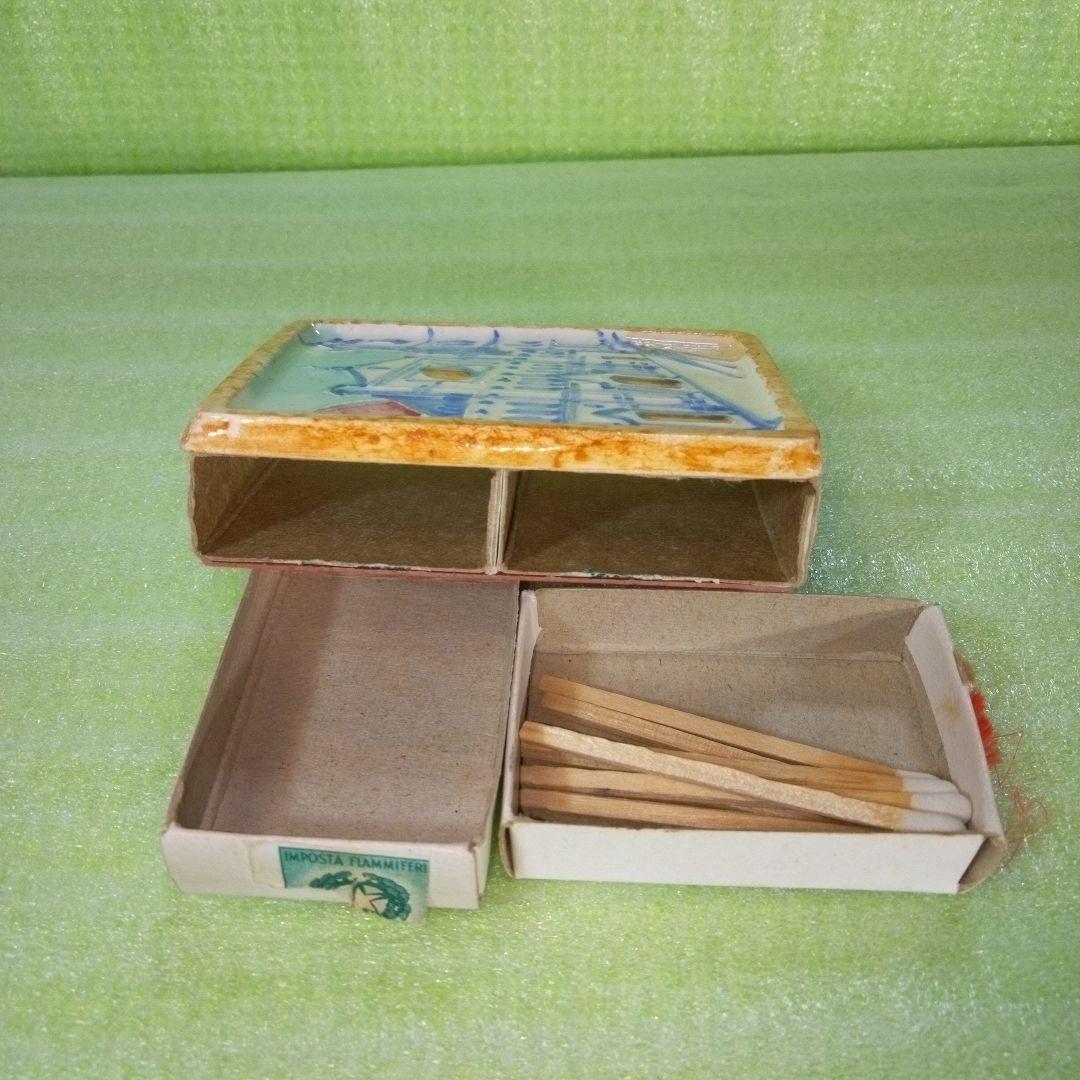 サンタ・マリア・デル・フィオーレ大聖堂をモチーフにしたと思われるマッチ箱　レトロ