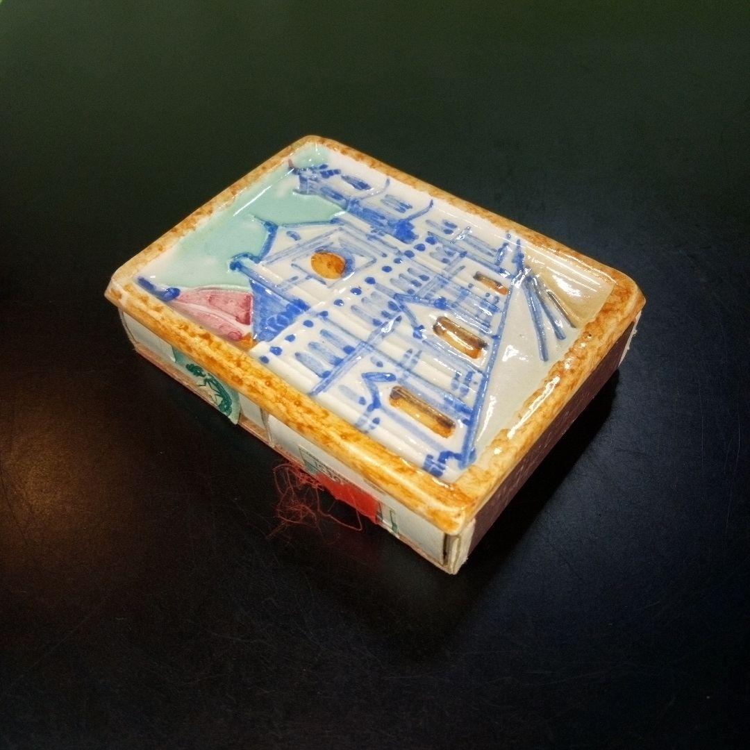 サンタ・マリア・デル・フィオーレ大聖堂をモチーフにしたと思われるマッチ箱　レトロ