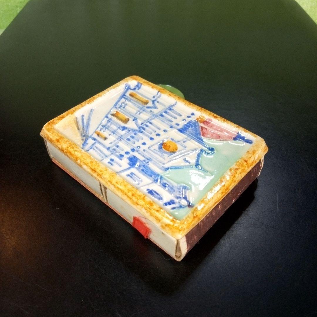 サンタ・マリア・デル・フィオーレ大聖堂をモチーフにしたと思われるマッチ箱　レトロ