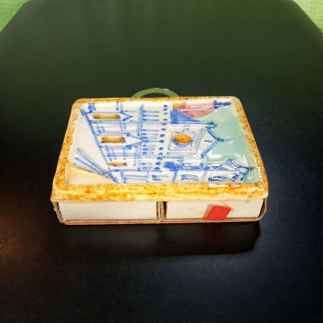 サンタ・マリア・デル・フィオーレ大聖堂をモチーフにしたと思われるマッチ箱　レトロ