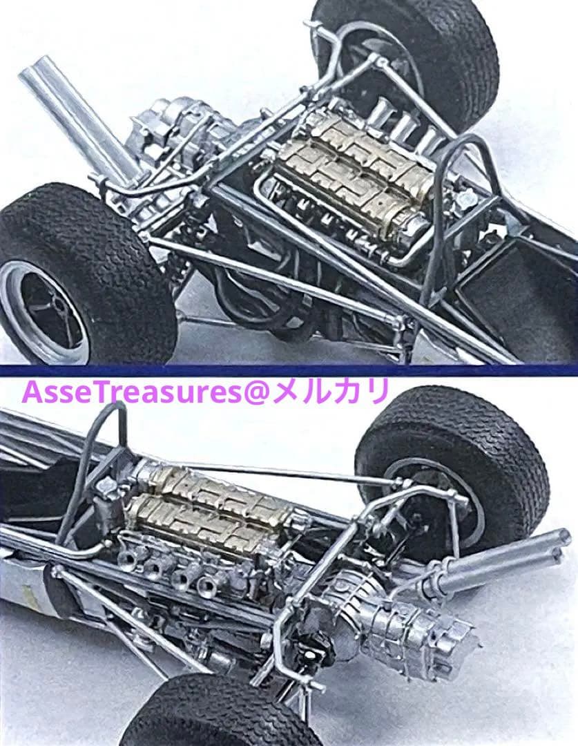 良状態 絶版 エブロ 1/20 ブラバム・ホンダ BT18 1966年