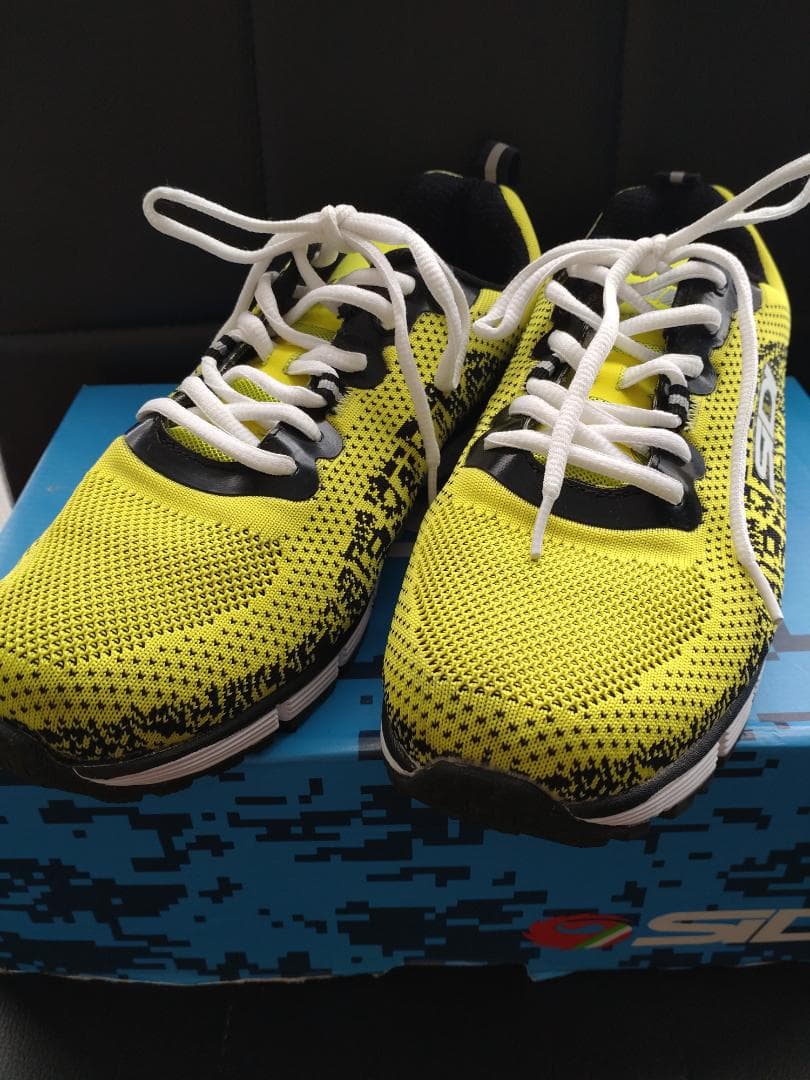 SIDIスニーカー ゴシップ GOSSIP イエロー/ブラック 42(26,5)