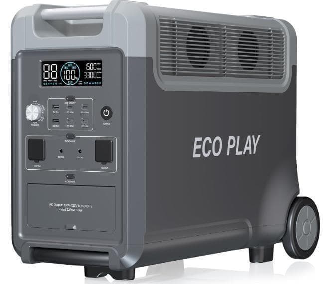 ECO PLAY ポータブル電源 3600 Pro