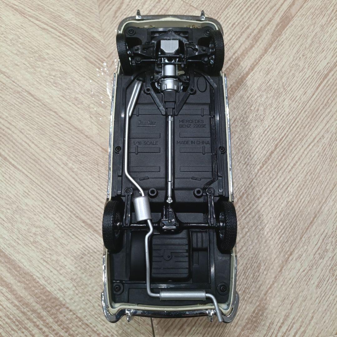 激レア サンスター製 １/18・1958 メルセデスベンツ 220SE クーペ