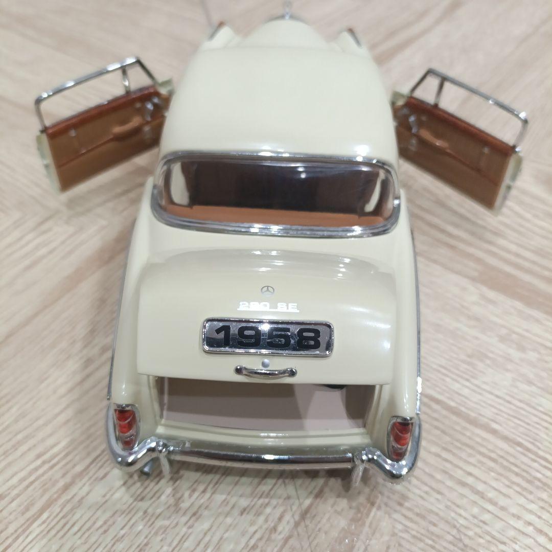 激レア サンスター製 １/18・1958 メルセデスベンツ 220SE クーペ