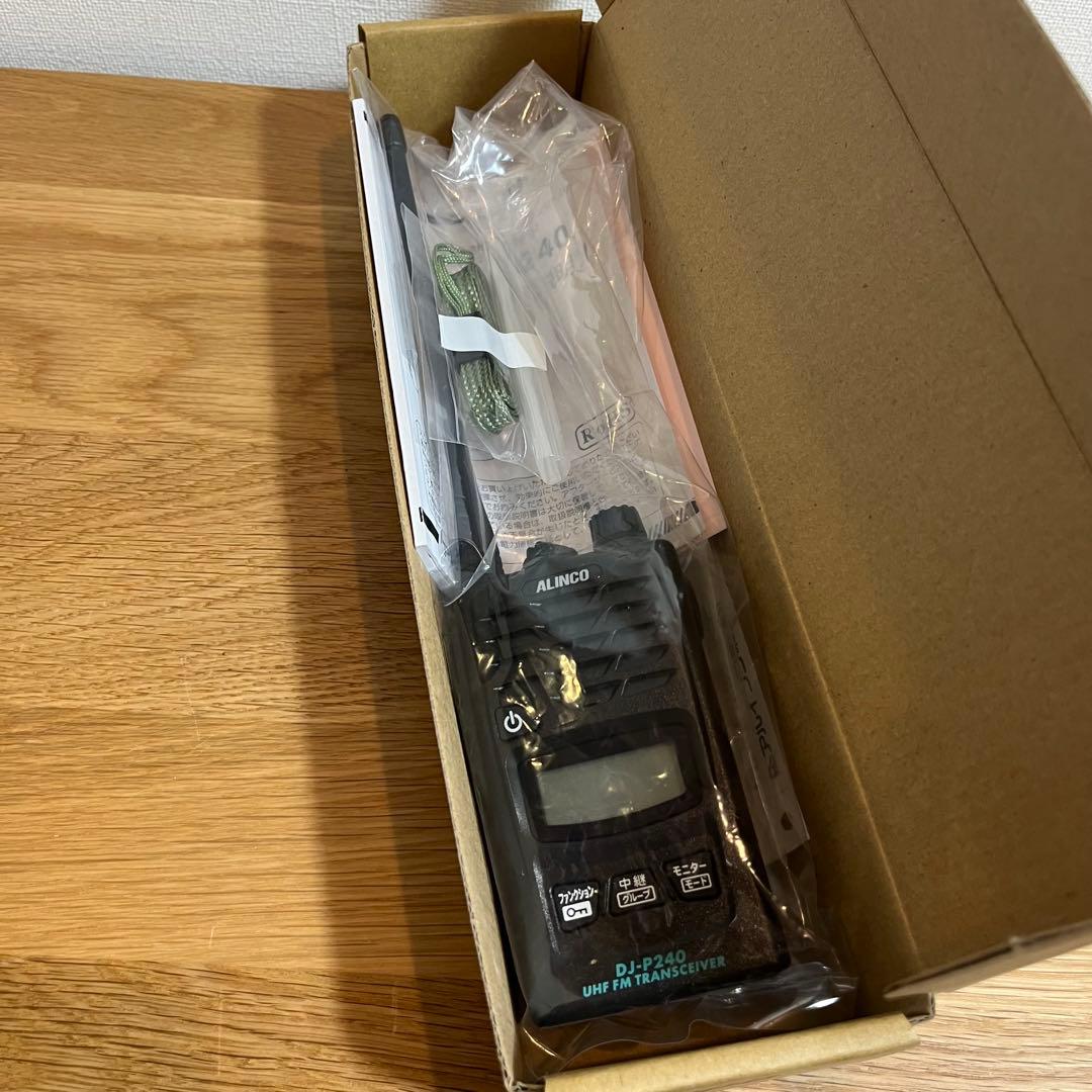 トランシーバー ALINCO DJ-P240