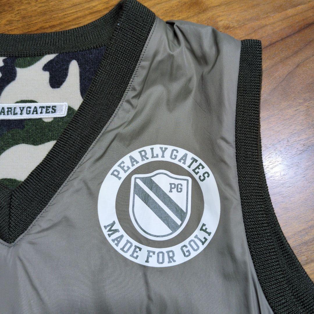 パーリーゲイツのリバーシブルベスト