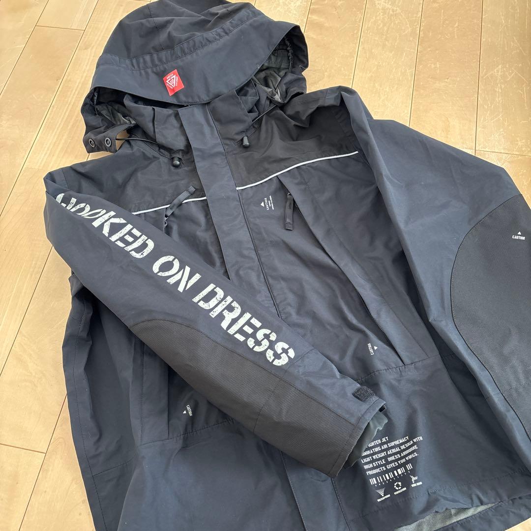 ☆美品☆ドレス　ハイグレード　レインジャケット　パンツ　レインスーツ　Mサイズ