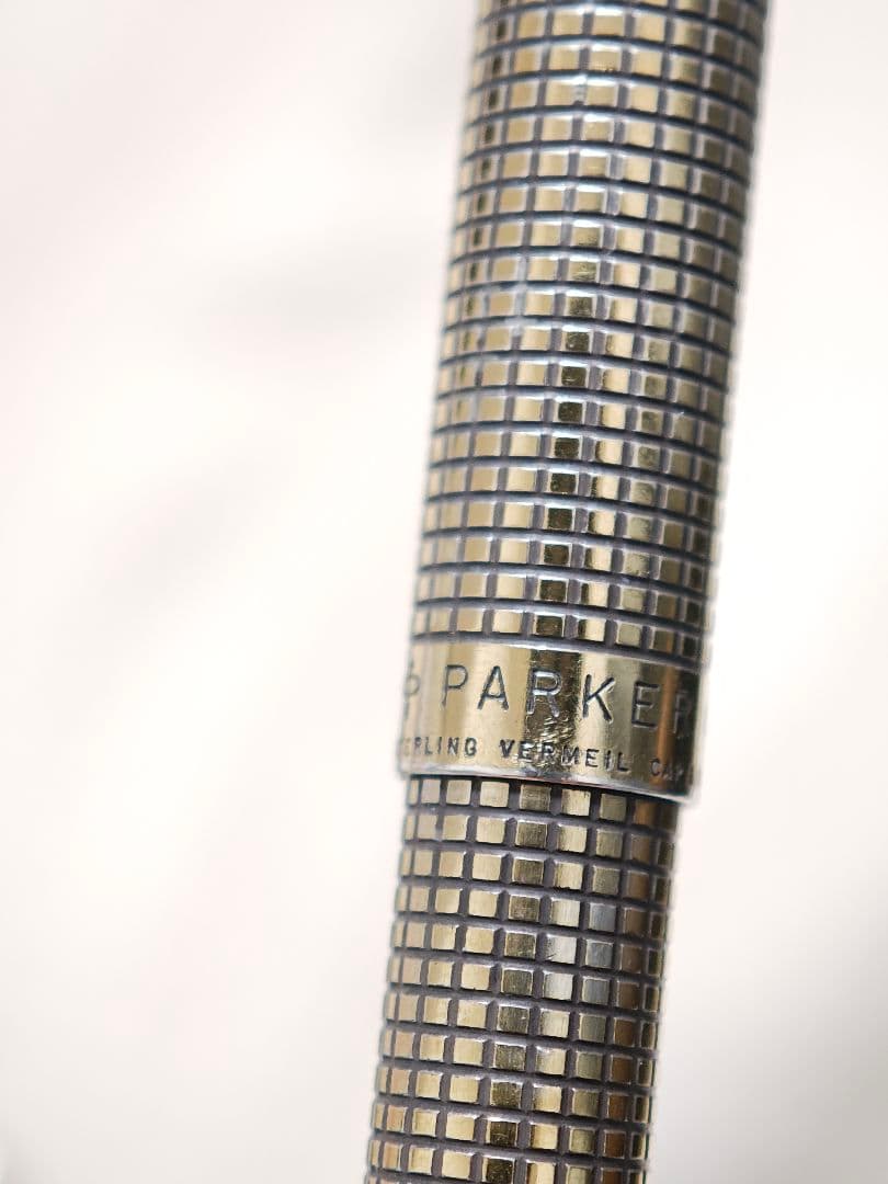 Parker75 sterling vermeil ヴィンテージ　ボールペン