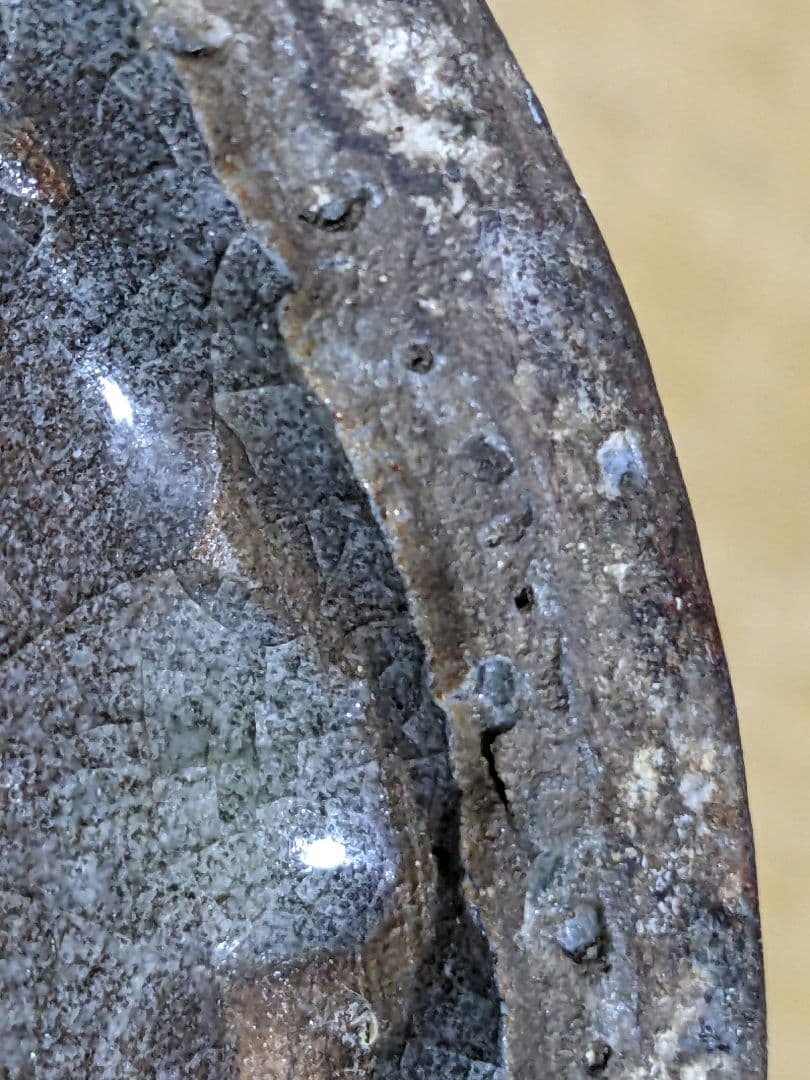 ♦韓国朝鮮陶磁 砂高台 白土象嵌 高麗青磁 瓶 壺 置物飾り 骨董品