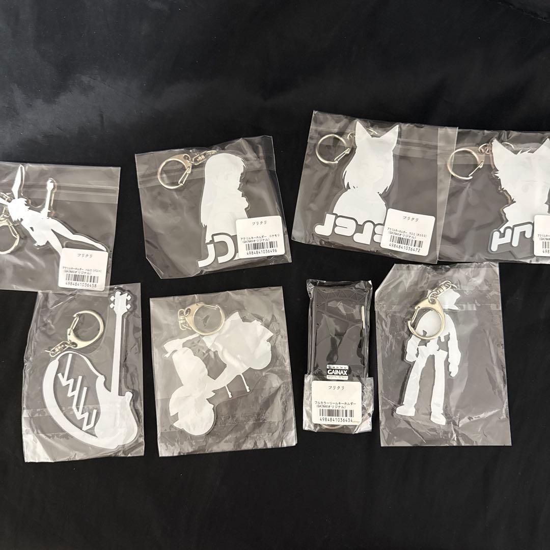 フリクリ　ガイナックス　アクリルキーホルダー　8点まとめ売り