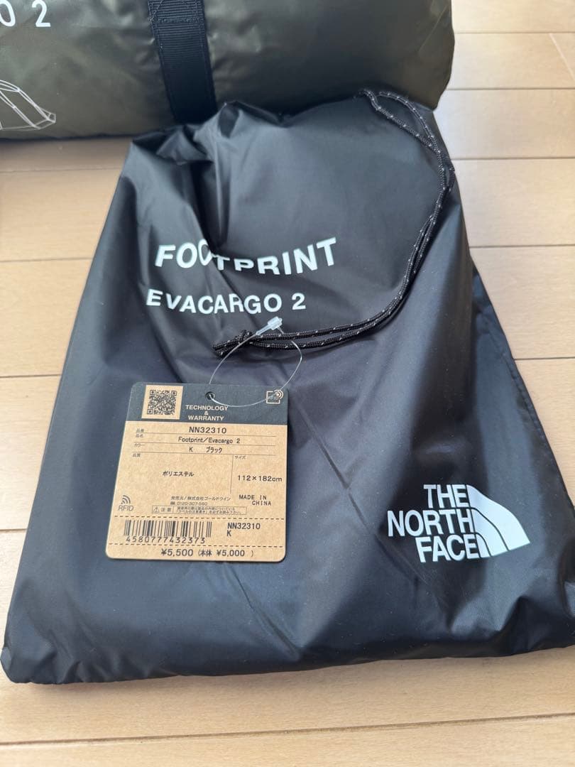 【新品】THE NORTH FACE エバカーゴ2＋フットプリント