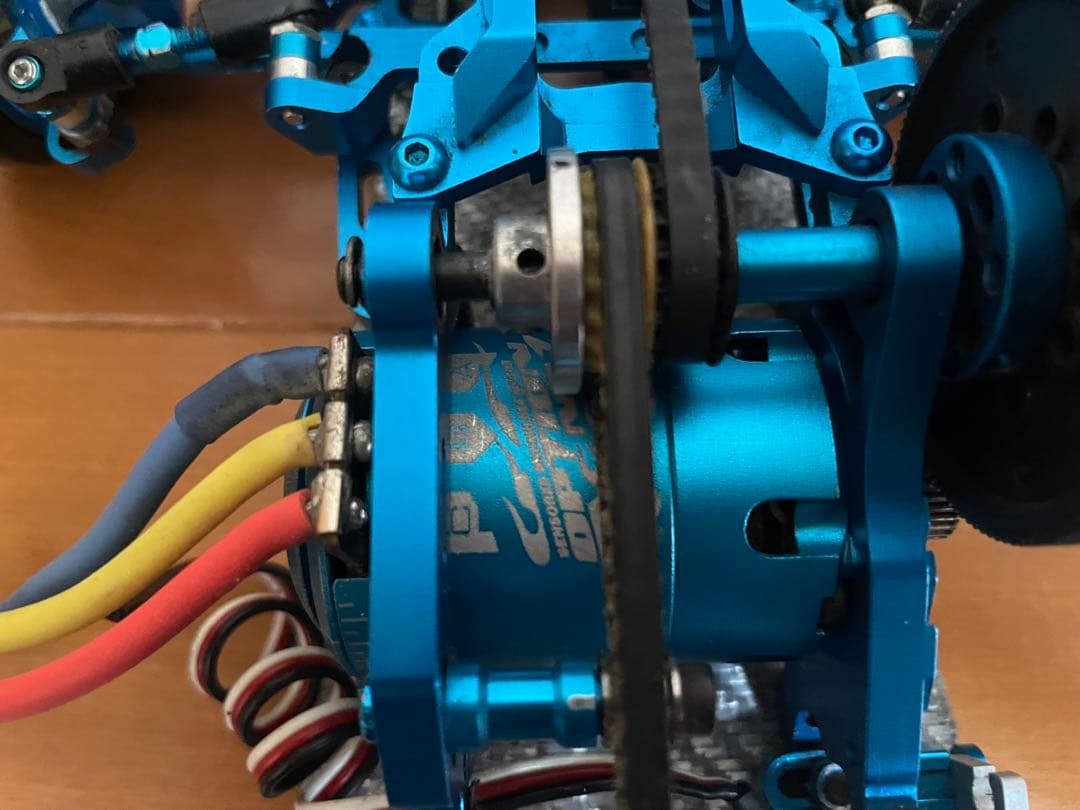 【希少/未走行】タミヤ TA-05 コンバージョン スクエア ホワイトカーボン