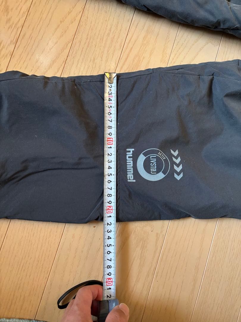 セットアップヒュンメルaddelmパデッドフーディプルオーバー中綿M