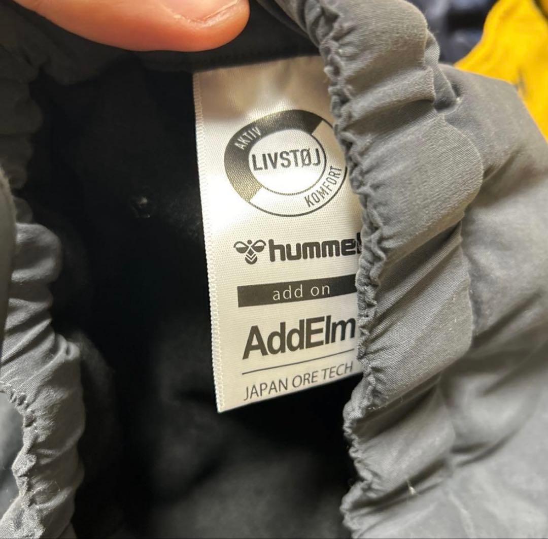 セットアップヒュンメルaddelmパデッドフーディプルオーバー中綿M