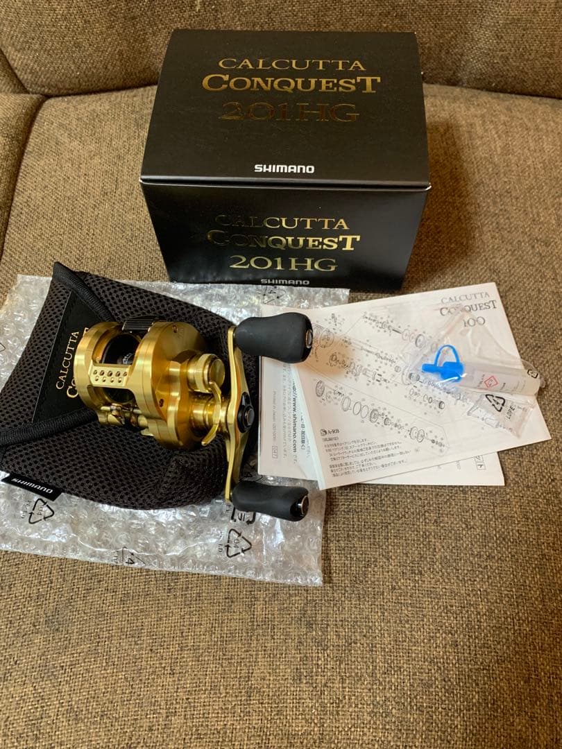 シマノ 21 カルカッタコンクエスト201hg